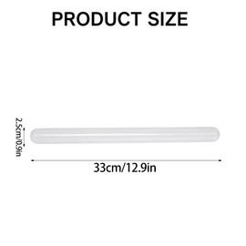 Rolling Pin Non-Stick PP Plastic Dough Roller for Baking and Pastry