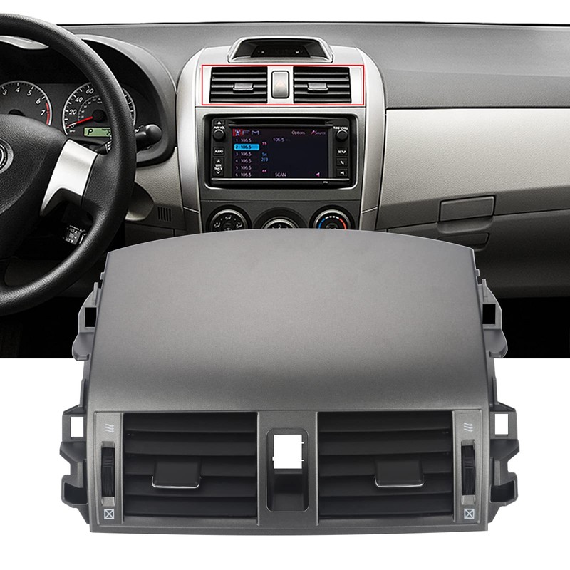 ZONFANT Upgrade Adjustable Air Volume Center Dash A/C Outlet Air