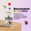 Resveratrol con NAD Antioxidante Frmula mejorada con Vitamina C, Polifenoles,