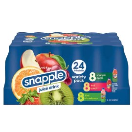 Snapple Juice Drink Variety Pack, 24 pk./20 fl. oz. NO SHIP TO CALIFORNIA