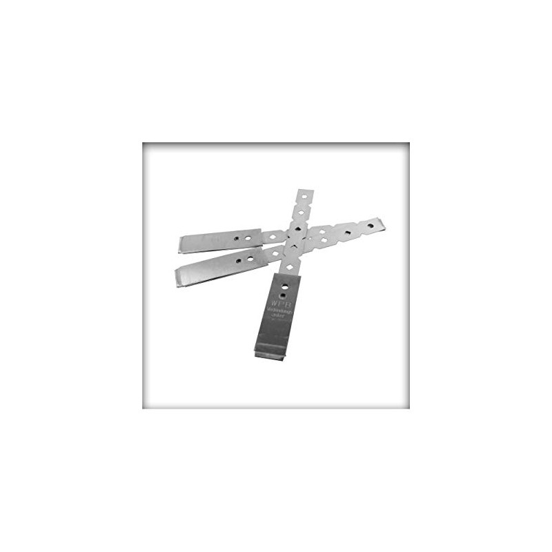 WAKAI Impact Wall Connectors Wall Anchor Stainless Steel Flat Anchor