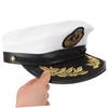 [Cabilock] 1pc General Hat Hat Adjustable Sailor Costume Cap Captain