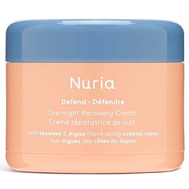 Nuria Crema facial hidratante para recuperación de la piel nocturna