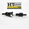 HYspeed Fuel Gas Line Quick Connect Disconnect 1/4" ATV Motorcycle Dual Shut Off