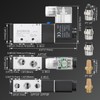 Baomain 4V210-08 Pneumatic Solenoid Valve Kit, 24V DC 5/2 Way