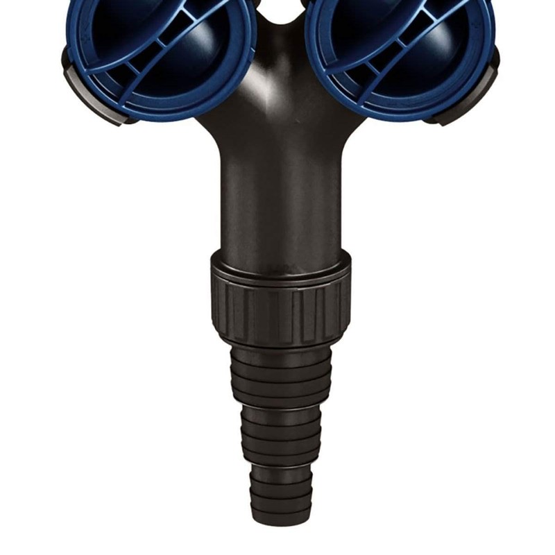 Aquascape 2-Way Flow Control Y Valve with Multi-Hose Adapter Fittings