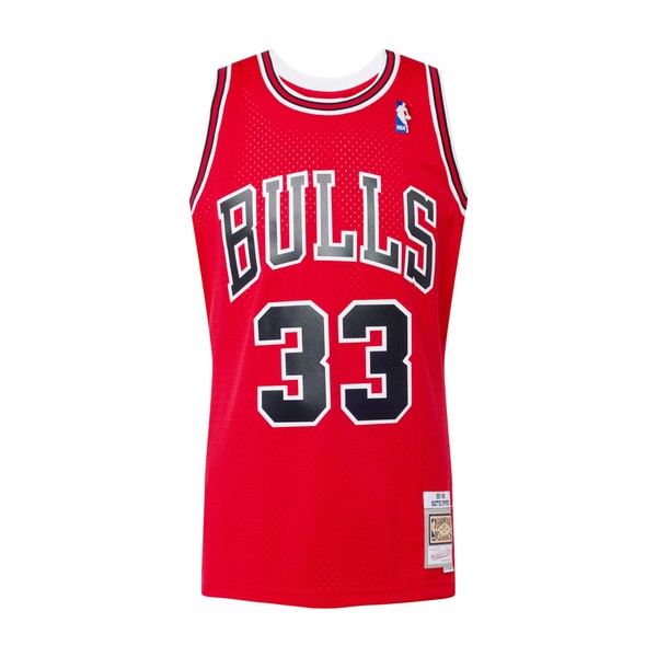 Mitchell & Ness Chicago Bulls Blouse, Fuchsia, XL Homme