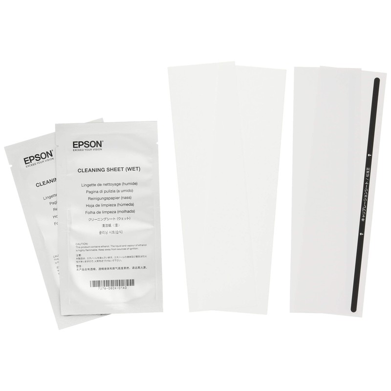EPSON DS-30 Maintenance Sheet DSMS1 Cleaning Sheet (wet) x 2,