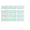 Topstick Clear Hair Piece Double Sided Tape 1/2" x 3"