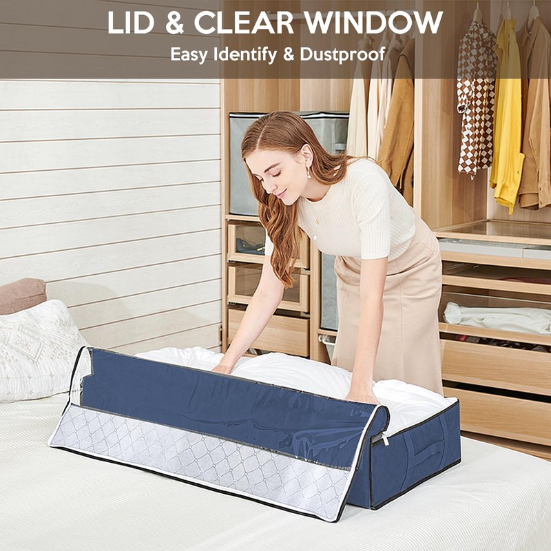 GoMaihe Underbed Storage Bag (Blue)