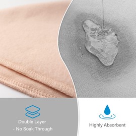 Adult Drool Bibs for Special Needs, Large Elderly Bandana Bib, Teen Bib for Women Men, Soft Absorbent Bibs Set for Kids