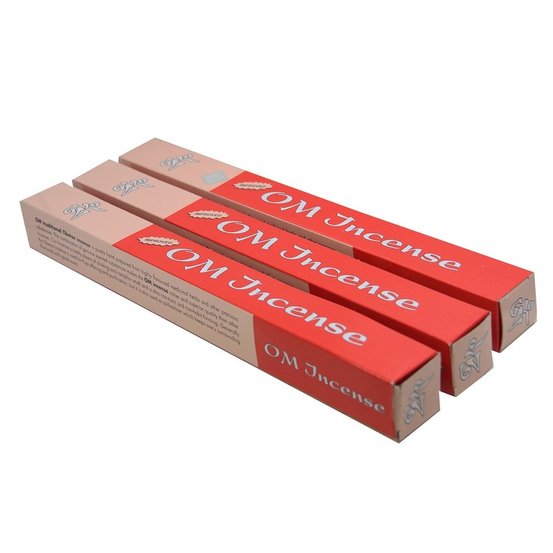 Dharmaobjects Om Tibetan Traditional Incense (3 Box)
