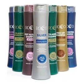 24 Pzs Rocco Shampoo Y Acondicionador Sin Sal 400ml                                                                                                   