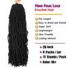 8 Packs Soft Locs Crochet Hair Pre Looped Faux Locs