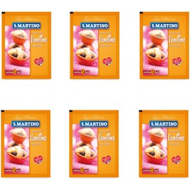 S.Martino Vanillina Vanilla Powder Gluten Free Each Envelope 2g , 5 Servings , Pack of 6