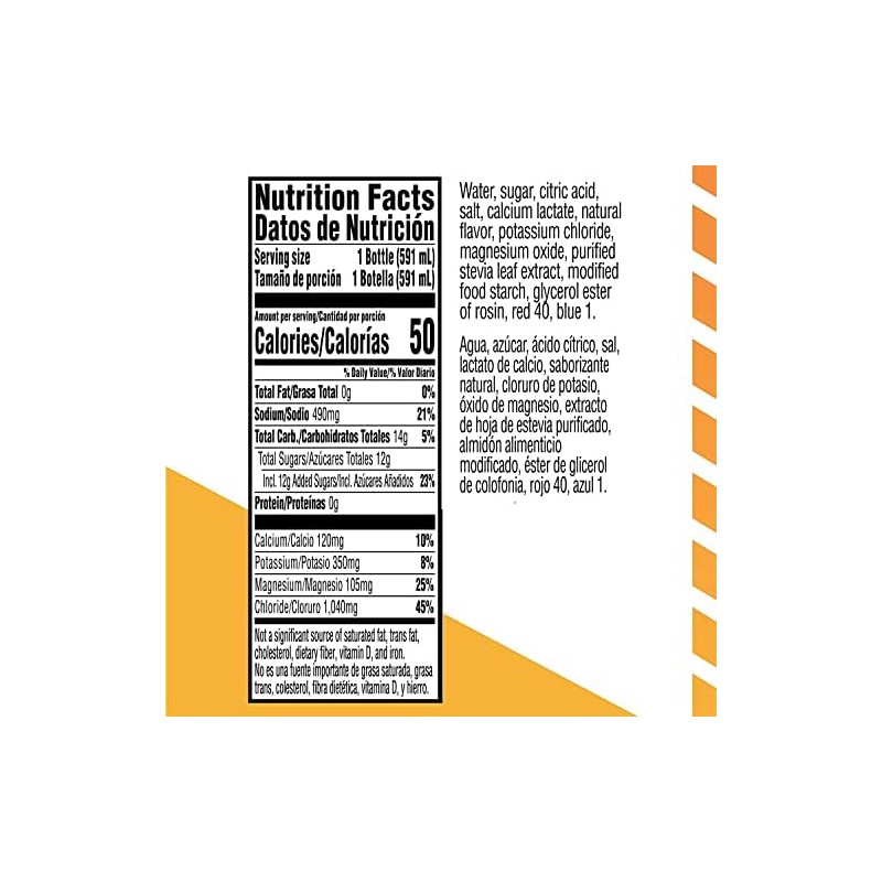 Gatorade Rapid Rehydration Electrolyte Beverage, Mixed Berry, 20oz Bottles (12