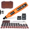 HARDELL Mini Cordless Rotary Tool, 5-Speed and USB Charging with
