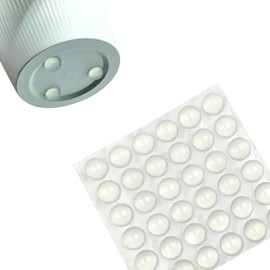 MealFlow Pro 36pcs Pot Feet Risers, Invisible Pot Feet Self-Adhesive Rubber Dot Succulent Pots Feet Risers Non-Slip Waterproof, Adhesive Pad for Indoor/Outdoor Flower Pots