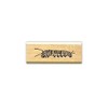 Monarch Caterpillar Mounted Rubber Stamp - Realistic Bug #9