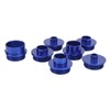 10 Pcs Set Router Template Guides Bushing High Strength Aluminum
