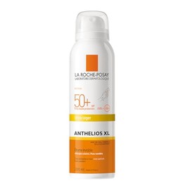 La Roche-Posay Anthelios Protector Solar Corporal en Bruma FPS 50, Alta Proteccin UVAUVB, Acabado Seco e Invisible, Ultra Ligero y Resistente al Agua 