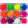 Mynena Neon UV Pigment Loose Powder 12 Colors Kit -