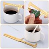 Konohan 2 Pcs Brass Vernier Caliper Pocket Caliper Handy Caliper