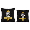 Keep Calm And Cornhole On Bean Bag Corn Toss Throw