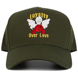 KBVT-284 OLV Rose Flowers Love Good Vibes Men Women Dad Hat Baseball Cap Adjustable Unisex