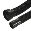 sourcing map ABS Drain Pipe Expandable Sink Tubing Flexible Drainage