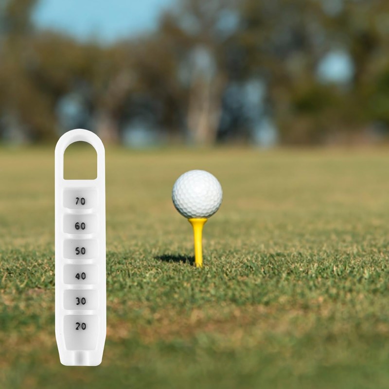 Enwye Golf Tee Height Adjuster, 6 Settings Plastic Adjustments Tee