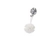 Compactor Epoxy Lacquered Steel Bath ran7817 Large Hooks Silver 7.1 x 4 x