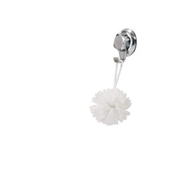 Compactor Epoxy Lacquered Steel Bath ran7817 Large Hooks Silver 7.1 x 4 x 8.6999999999999993 cm