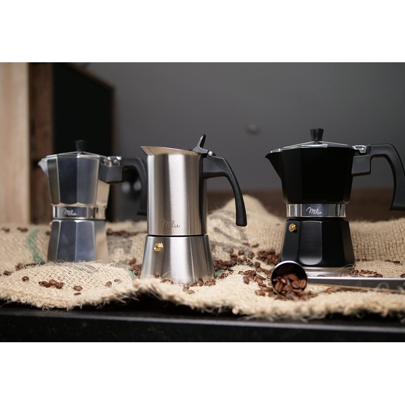 Milu Espresso Maker (No Induction) | 2, 3, 6, 9