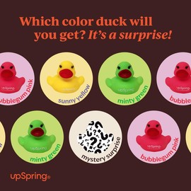 UpSpring Milkflow Bundle for Nursing Moms | Boost Milk Supply Naturally + Free Adorable Duck Toy | Organic Lactation Support Supplement