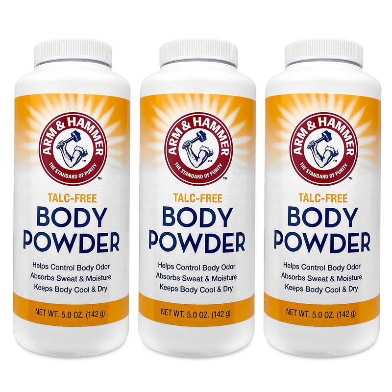 Talc-Free Body Powder for Body Odour Sweat & Moisture