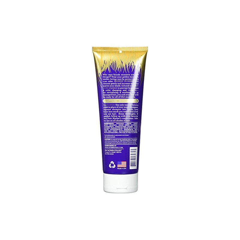 Not Your Mothers Shampoo Blonde Moment 8 Ounce Treatment Tube