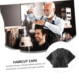 Beavorty Protective Hair Cutting Cape Hair Dye Shawl for Salon Use Neckline Hairdressing Apron Perming and Coloring