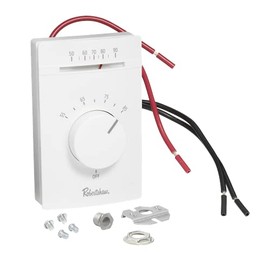 Robertshaw DPST Line Voltage Electric Heat Thermostat 802