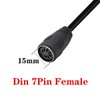 HTGuoji 7 Pin Din Cable, Midi 7-Pin Din Male to