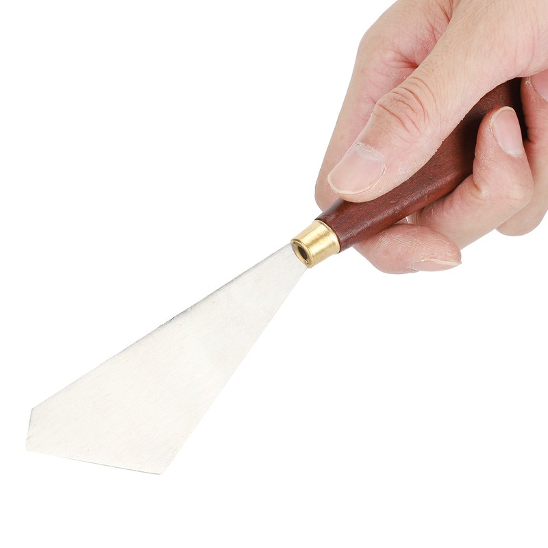 4Pcs Stainless Steel Palette Knife Shaped Oil Painting Art Spatula