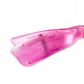 1 x Wave Hair Clip Mini in Pink Silk Approx. 9 cm Long – Made in Germany WeLoveBeads