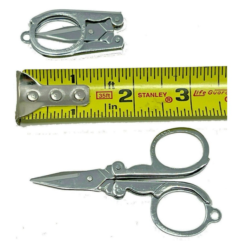 Spear 2-Pack Portable Folding Scissors - 3.5" - Sharp Mini