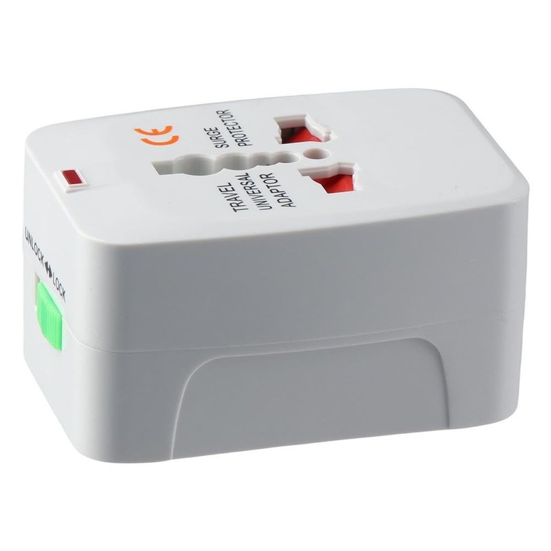 Urjumpea Travel Conversion Plug Copper Durable ABS Multifunctional Adapter Portable