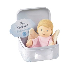 Sterntaler Schmusetuch Schutzengel, Alter: Für Mädchen ab dem 1. Monat, Größe: 26 cm, Farbe: Rosa