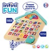 InfiniFUN My House Abécédéaire Wooden Educational Toy for Children from