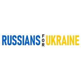 Russians For Ukraine Bumper Sticker - Show Your Support Russians Against the War