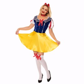 Fairytale Snow White Fancy Dress Outfit Size Small (Women: 8-10)