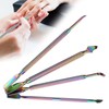 4pcs Stainless Steel Nail Cuticle Pusher Cuticle Trimmer Remover Set
