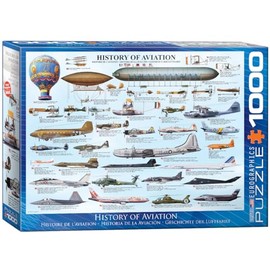 EuroGraphics History of Aviation Puzzle (1000-Piece)